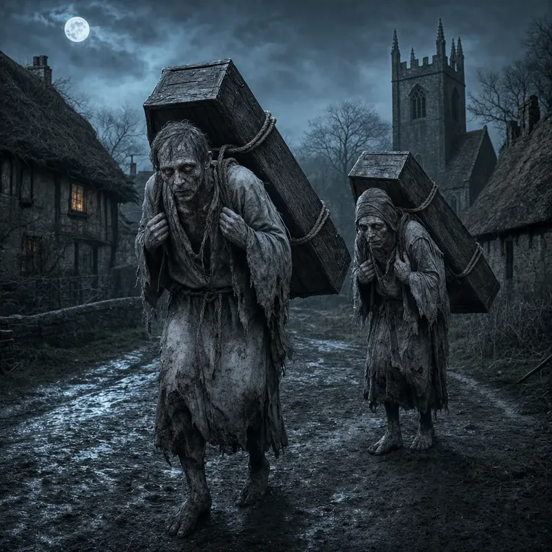 Illustration of Drakelow revenants